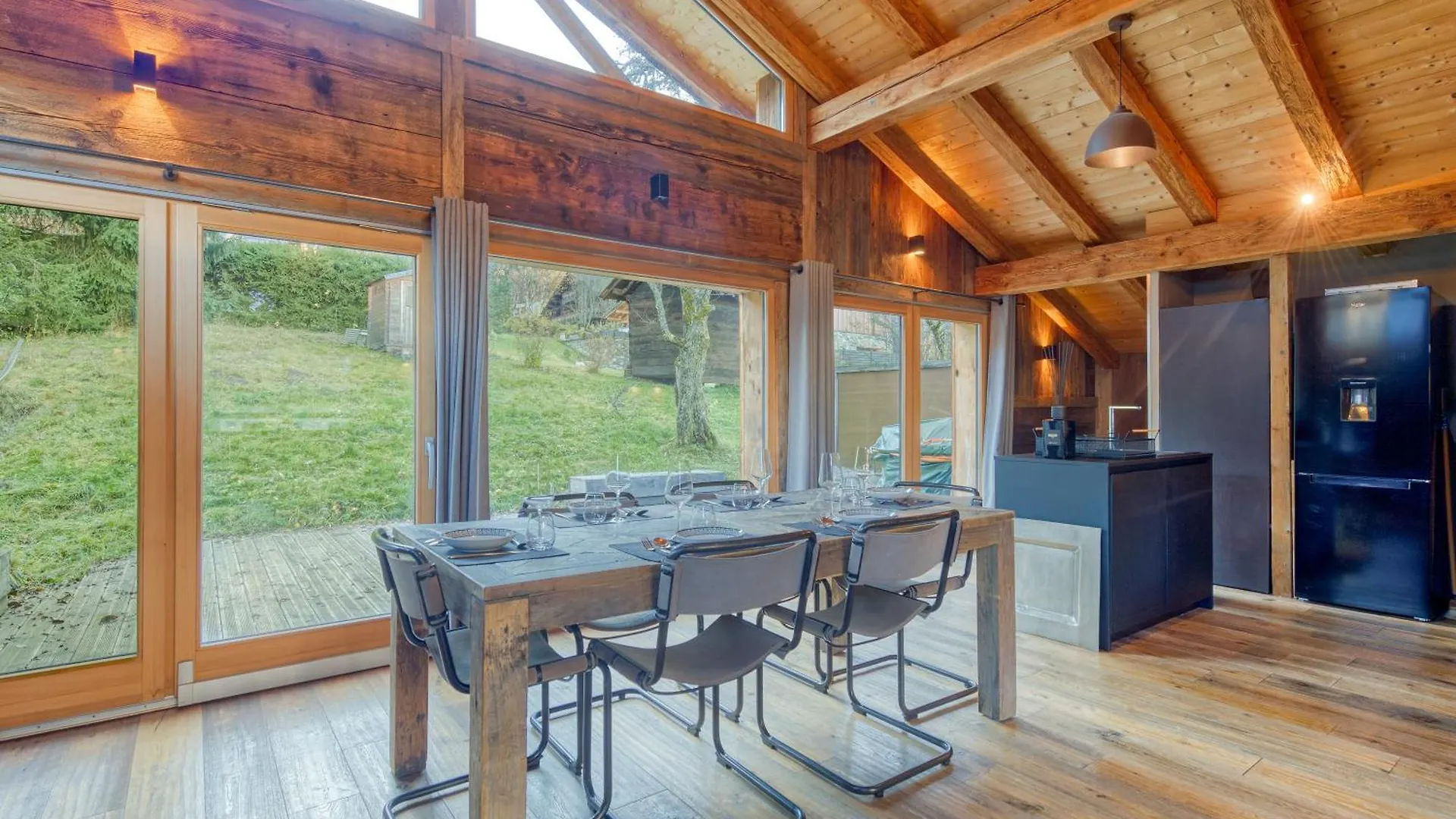 A 2 Min Du Telecabine Chalet De Charme 4 Etoiles Les Houches 0*,